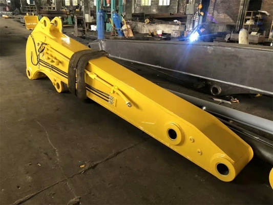บูมขุดตอกเสาเข็มชายฝั่ง 7.5 ตัน 40 ความเร็วสูงสุดสำหรับ CAT kobelco Hitachi