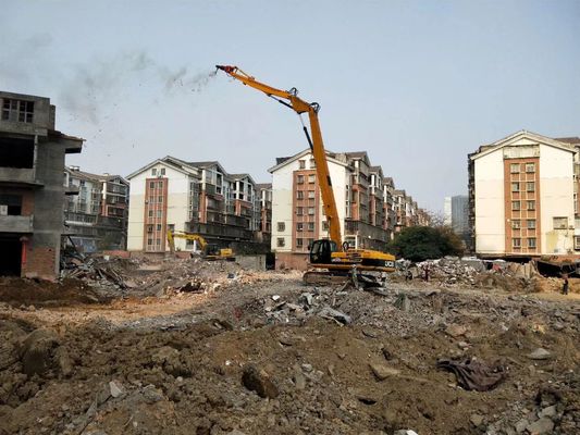 Mini Excavator Long Reach Demolition Boom สําหรับ ZX60 PC120 316 excavator ถังถังถังถังถัง