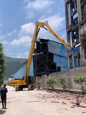 Mini Excavator Long Reach Demolition Boom สําหรับ ZX60 PC120 CAT316 excavator ถังถังถังถังถัง