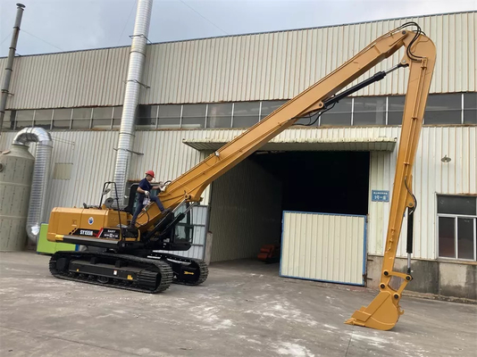 Mini Excavator Long Reach Demolition Boom สําหรับ ZX60 PC120 CAT316 excavator ถังถังถังถังถัง
