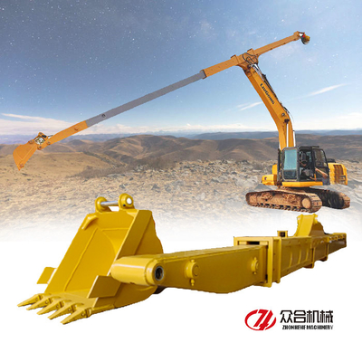 ODM Excavator Telescopic Boom สําหรับแมว Sanny Hitachi Komatsu