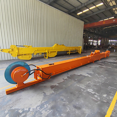 PC360 Excavator Long Boom Clamshell Telescopic Arm สำหรับ Hitachi CAT Volvo