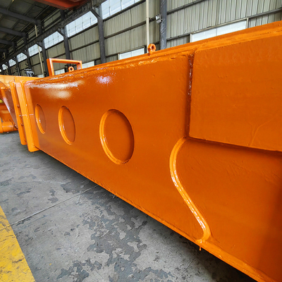 PC360 Excavator Long Boom Clamshell Telescopic Arm สำหรับ Hitachi CAT Volvo