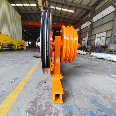 PC360 Excavator Long Boom Clamshell Telescopic Arm สำหรับ Hitachi  Volvo