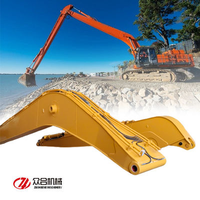 เครื่องขุดที่ได้รับการรับรอง CE Long Boom 19m 20m 21m 22m สําหรับ  Komatsu Hitachi