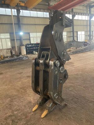 CE Antiwear Mechanical Grab สำหรับรถขุด,  Jcb Liebherr Scrap Metal Grab