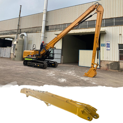 ความแข็งแรงสูง 23m 24m การทําลายแขนพุ่งบนเครื่องขุดสําหรับ Sanny Komatsu Hitachi Kato Etc
