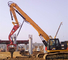 Q355B Excavator Pile Boom Arm สําหรับแมว ฮิตาชิ โคมาตซู คาโตะ