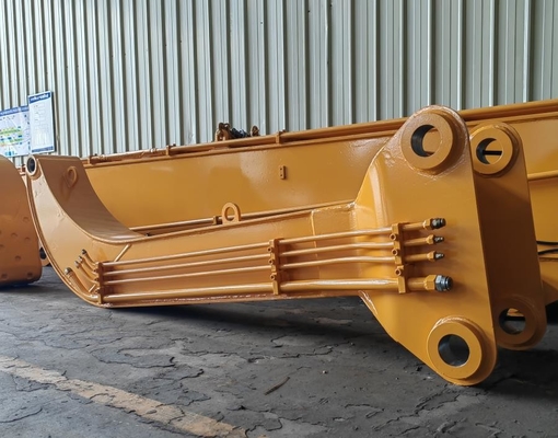 20ton Excavator Pile Driving Boom Arm Q355B Q690D 12m สำหรับ CAT Case Hitachi