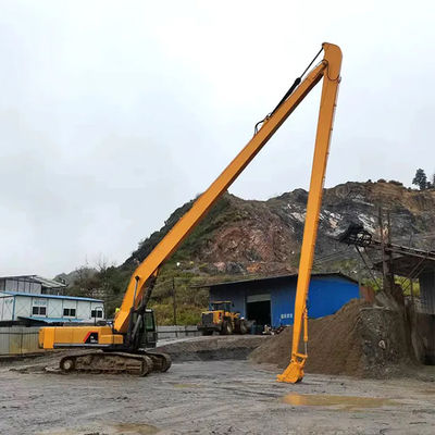 21m 22m Excavator Long Reach Boom สําหรับแมว Komatsu ฮิตาชิ