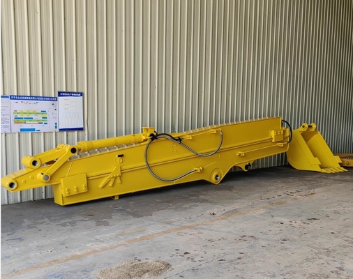 10m 12m Excavator Sliding Boom Arm Q690 สําหรับแมว Komatsu ฮิตาชิ เป็นต้น