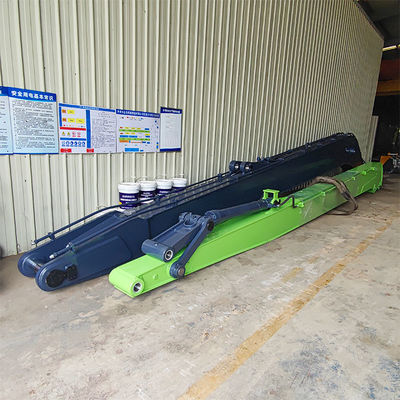 เครื่องขุดที่ได้รับการรับรอง CE Long Boom 19m 20m 21m 22m สําหรับ  Komatsu Hitachi