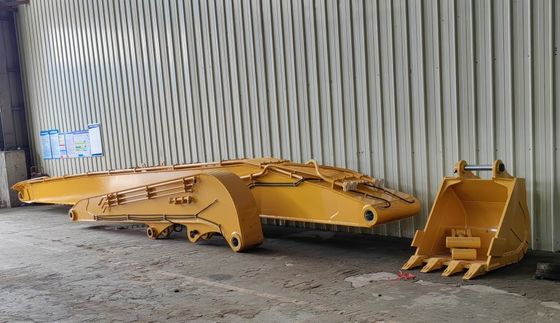 ผู้ผลิต PC240 Excavator Boom Pile Driving Arm สําหรับ ZX200 325 Komatsu Hitachi Sanny  เป็นต้น