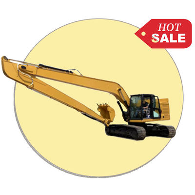 21m 22m Excavator Long Reach Boom สําหรับแมว Komatsu ฮิตาชิ