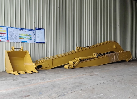 19-20m Excavator Long Reach Boom Arm การหล่อลื่นกลางสําหรับ PC300 CAT340 CAT 300 เป็นต้น