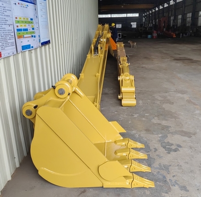 19-20m Excavator Long Reach Boom Arm การหล่อลื่นกลางสําหรับ PC300 CAT340 CAT 300 เป็นต้น