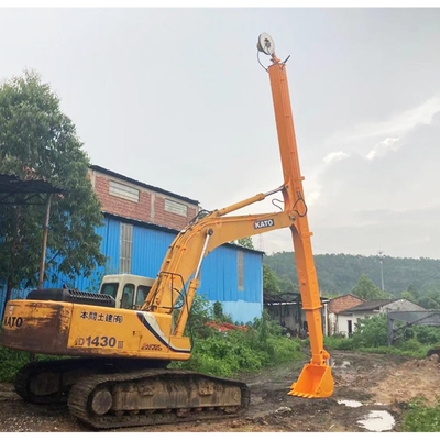 Double Reinforcing Excavator Telescopic Boom สวมทน 12 - 25m สำหรับ SK250 SH260 ​​SH380