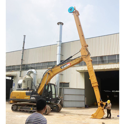 Double Reinforcing Excavator Telescopic Boom สวมทน 12 - 25m สำหรับ SK250 SH260 ​​SH380