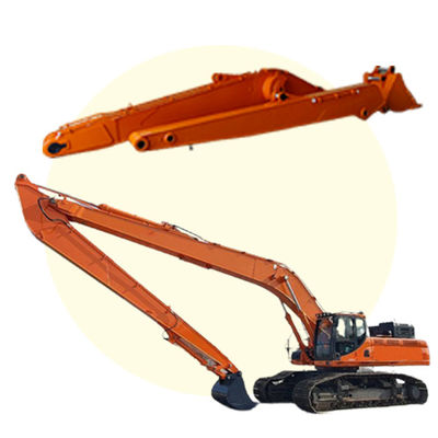 อ่อนทน Q355B Excavator Long Boom สําหรับ Hitachi Komatsu แมว Sanny