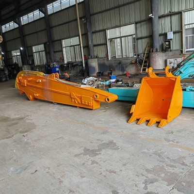 12 เมตร ขายที่ 1 Telescopic Excavator Boom For Cat Excavator Telescopic Arm Telescopic Boom สําหรับ excavator เครื่องจักรกลขนาดใหญ่ การก่อสร้าง excavator Boom Arm Excavator Long Arm Boom ยาว