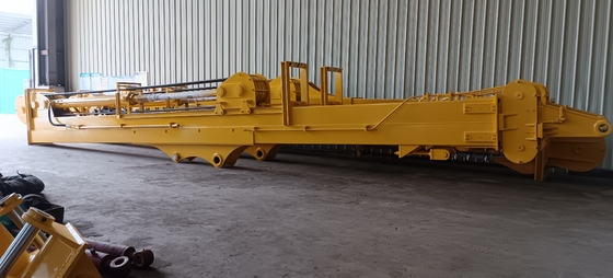 Antiwear 20-50ton Excavator Telescopic Boom สามส่วน 25m 30m 32m CAT SY PC ZX