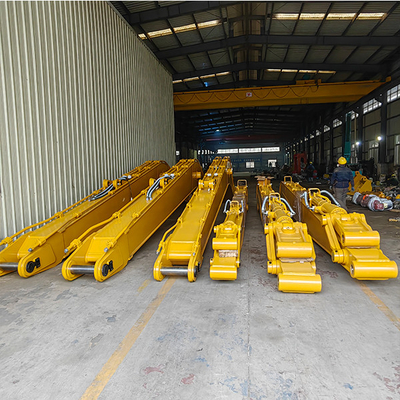 เครื่องขุดกันสวมผ้า จีน เครื่องขุดแขน เครื่องขุดแขนยาว Boom ยาวสําหรับแมว Hitachi Komatsu Kobelco