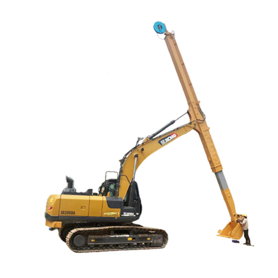 เครื่องขุดความแม่นยําสูง 2 ขั้นตอน มือโทรทรรศน์ 12T-35T โครงการ Pit Caisson โครงการ LG700 ZX240