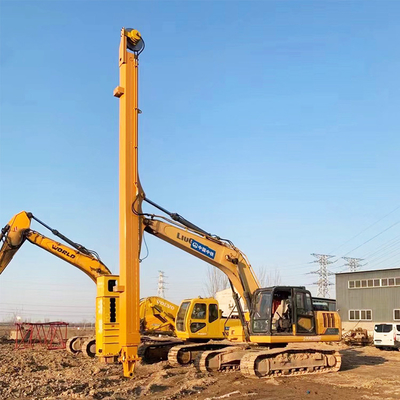 เครื่องขุดความแม่นยําสูง 2 ขั้นตอน มือโทรทรรศน์ 12T-35T โครงการ Pit Caisson โครงการ LG700 ZX240