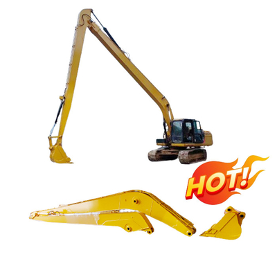 อายุที่ยาวนานกว่า สล็อง Reach Boom Excavator Long Excavator Boom สําหรับขาย Excavator ยาวแขน Excavator ยาวแขน