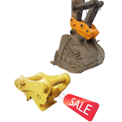 ไฮดรอลิก รวดเร็ว Hitch Coupler สําหรับ 1 ตัน 4 ตัน 20 ตัน 50 ตัน Excavator เบ็คเก็ตการติดตั้ง