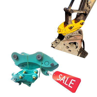 ปลอดภัย มีประสิทธิภาพสูง Excavator Quick Coupler, ไฮดรอลิก Quick Hitch With Pins สําหรับแมว hitachi komatsu sanny