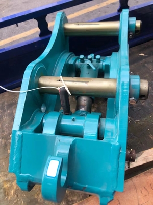 ปลอดภัย มีประสิทธิภาพสูง Excavator Quick Coupler, ไฮดรอลิก Quick Hitch With Pins สําหรับแมว hitachi komatsu sanny