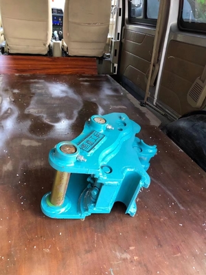 ปลอดภัย มีประสิทธิภาพสูง Excavator Quick Coupler, ไฮดรอลิก Quick Hitch With Pins สําหรับแมว hitachi komatsu sanny