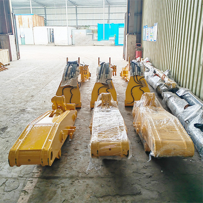 แมว ฮิตาชิ โคมาตซู Excavator Tunnel Boom excavator ขยายแขน excavator ขยายแขน excavator boom และแขน excavator boom แขนขยายแขน