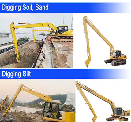 ขายร้อน ยานขุดขนาดยาว พร้อมกระบอกถังสําหรับแมว Komatsu