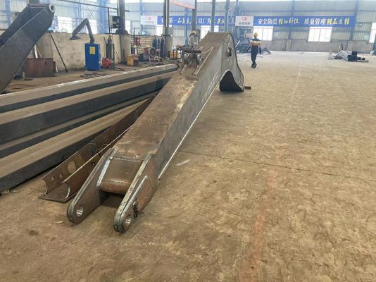Excavator Extended Arm Hyundai R215 Customized Q355B / Q690D สําหรับวิศวกรรมการทําดิน 20T-40T
