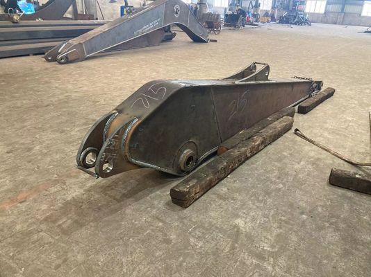 Excavator Extended Arm Hyundai R215 Customized Q355B / Q690D สําหรับวิศวกรรมการทําดิน 20T-40T