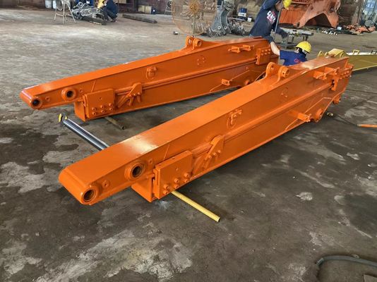 ปรับแต่ง Excavator Sliding Arm Q355B สําหรับ Caisson Foundation Tunnel Jacking วิศวกรรมเทศบาล ZX130