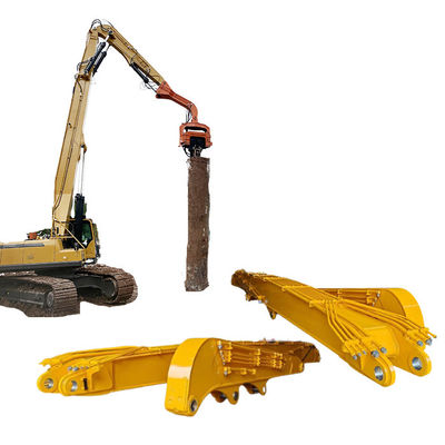 ขายร้อน Excavator Pile Boom เครื่องกระดาษแผ่นสําหรับ SH200 HD700 สําหรับเครื่องจักรก่อสร้างชิ้นส่วน Pile Driving Boom Drive