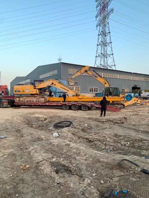 ความแข็งแรงสูง PC350 Excavator Telescopic Boom Arm Tube LG700 การปรับปรุงการติดตั้งถัง Deep Pit การดําเนินงานการก่อสร้าง 35T