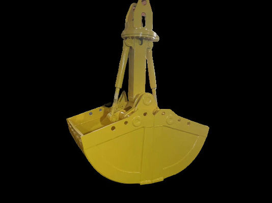 อุปกรณ์ที่สามารถปรับเปลี่ยนการบรรทุก Excavator Clamshell Bucket วัสดุขนาดใหญ่ตามรุ่น