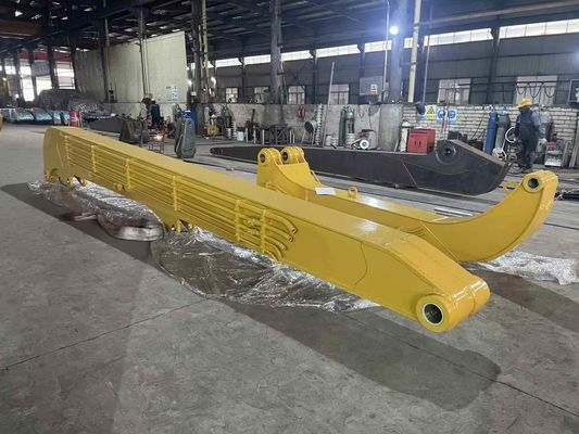CAT349 22m Q355B เครื่องขุดขยะ ขนาดแขน ขนาดแขน มุมเปิด ประมาณ 160 °