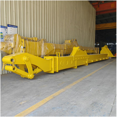 โรงงานขายตรง รถขุด CAT 320 บูมยืดไสลด์ 14 เมตร HG785 Q355B