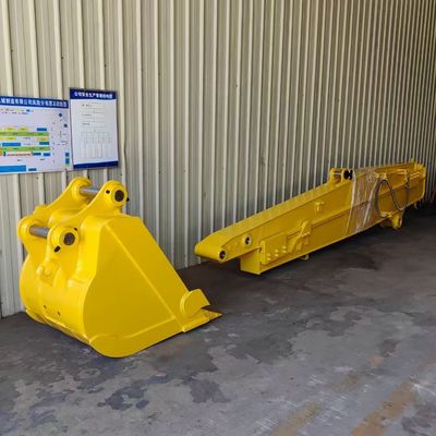 SH260 10m Excavator Sliding Arm สําหรับนําไปใช้กับสภาพแวดล้อมของรากฐานเหมืองซึม