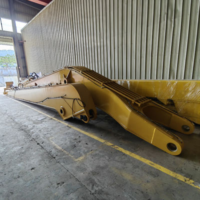 Excavator Long Reach Boom และแขนสําหรับ CAT390 24m คุณภาพรวมสูงขึ้นและความละเอียดที่ดีกว่า