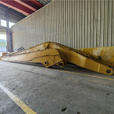 Excavator Long Reach Boom และแขนสําหรับ CAT390 24m คุณภาพรวมสูงขึ้นและความละเอียดที่ดีกว่า