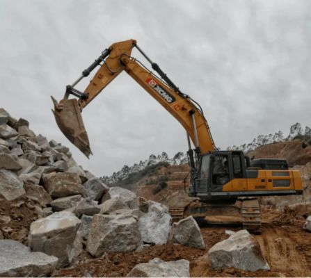 ถังขุดเจาะหินสำหรับรถขุดเหล็กกล้าสำหรับ CAT330 สำหรับอุตสาหกรรมก่อสร้างรถขุดขนาด 30-35 ตัน