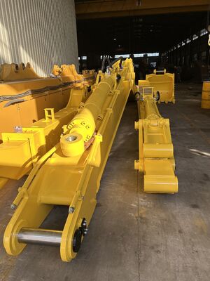 16M Long Reach Boom Arm Excavator Extension Boom Arm สําหรับเครื่องขุด SH490