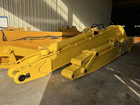 16M Long Reach Boom Arm Excavator Extension Boom Arm สําหรับเครื่องขุด SH490