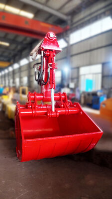 เครื่องขุดถัง Hydraulic Clamshell Grab Bucket กระปุกกระเป๋าแบบกระบอกสองกระบอก กระปุกกระเป๋าสําหรับการขุดถัง, การบรรทุกและการเคลื่อนที่ดิน